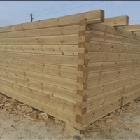 Сруб бани - Деревообработка